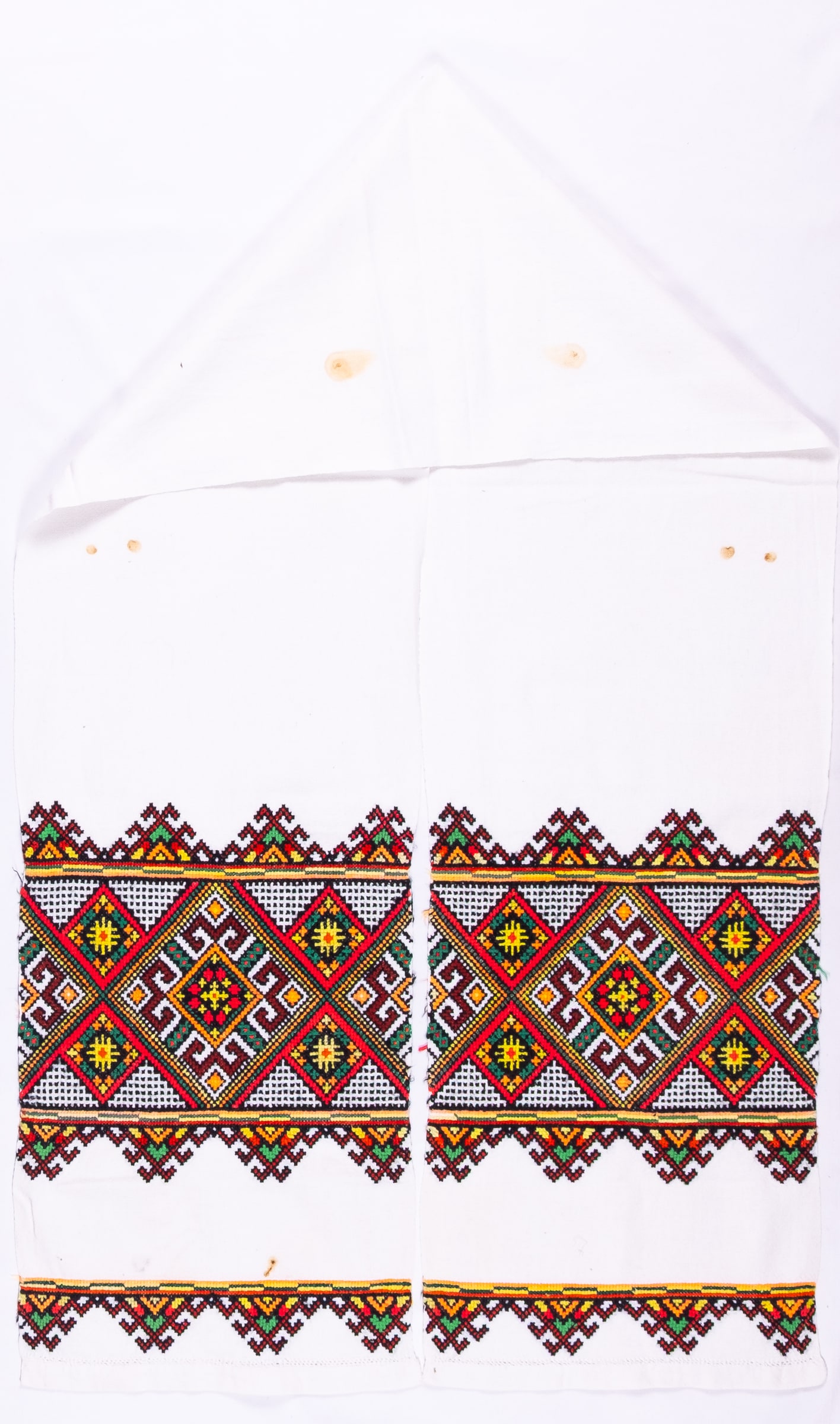 rushnyk ukrainien — 247 — Point de croix — Galicie — collection Zablotska-Koval