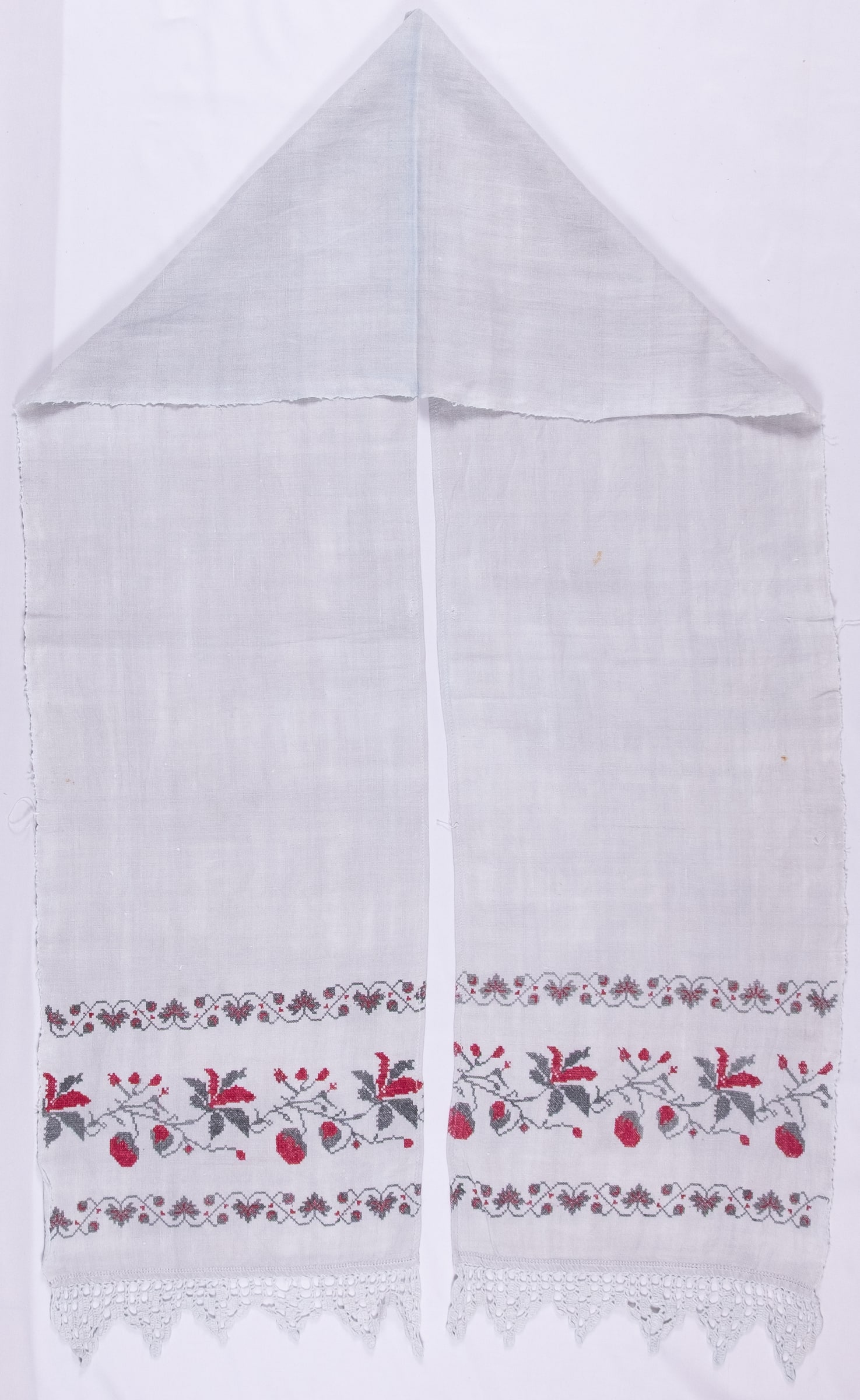 rushnyk ukrainien — 291 — Point de croix — Polésie — collection Zablotska-Koval