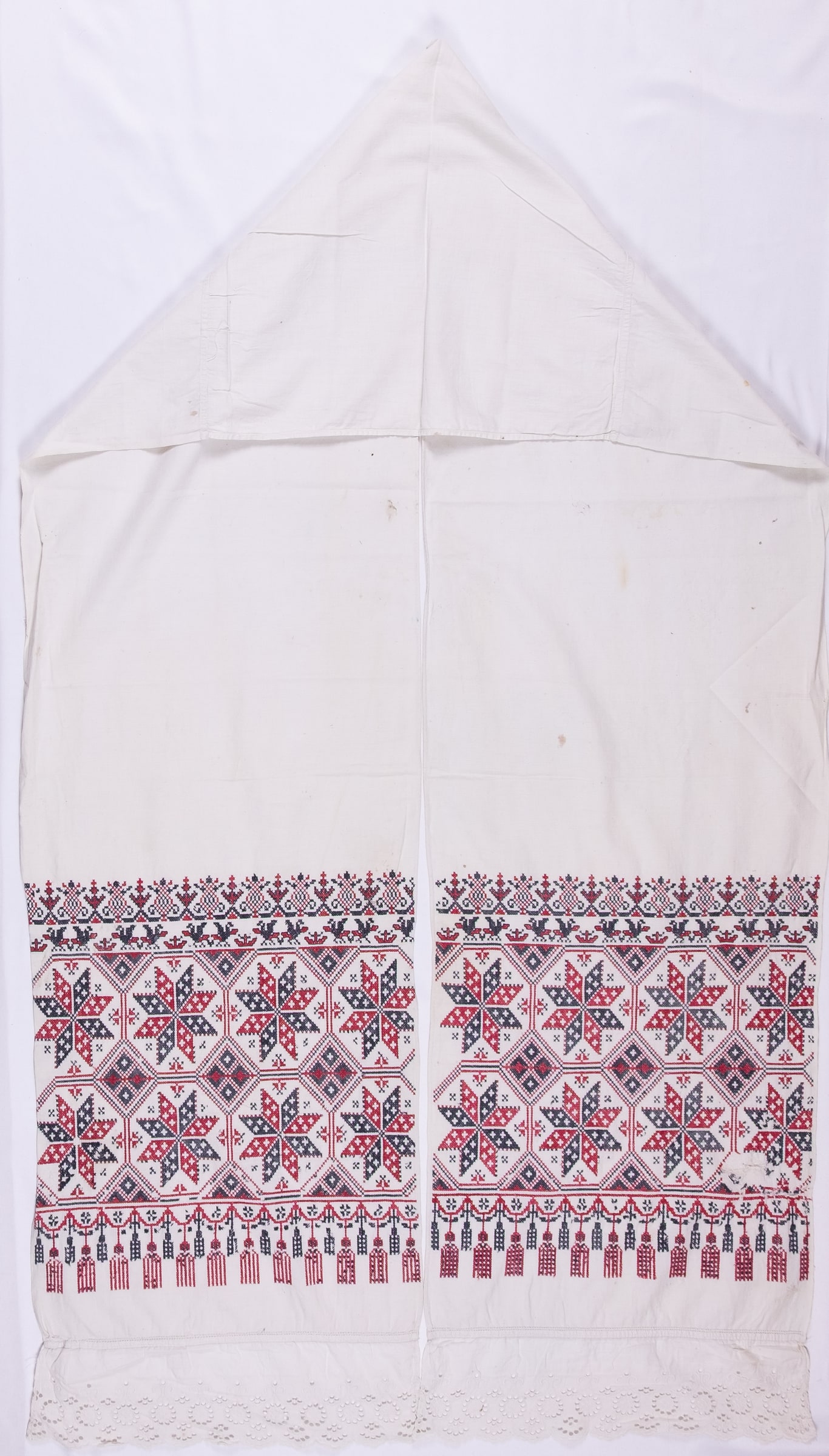 Ukrainian rushnyk — 296 — Cross-stitch — Polesia — Zablotska-Koval collection