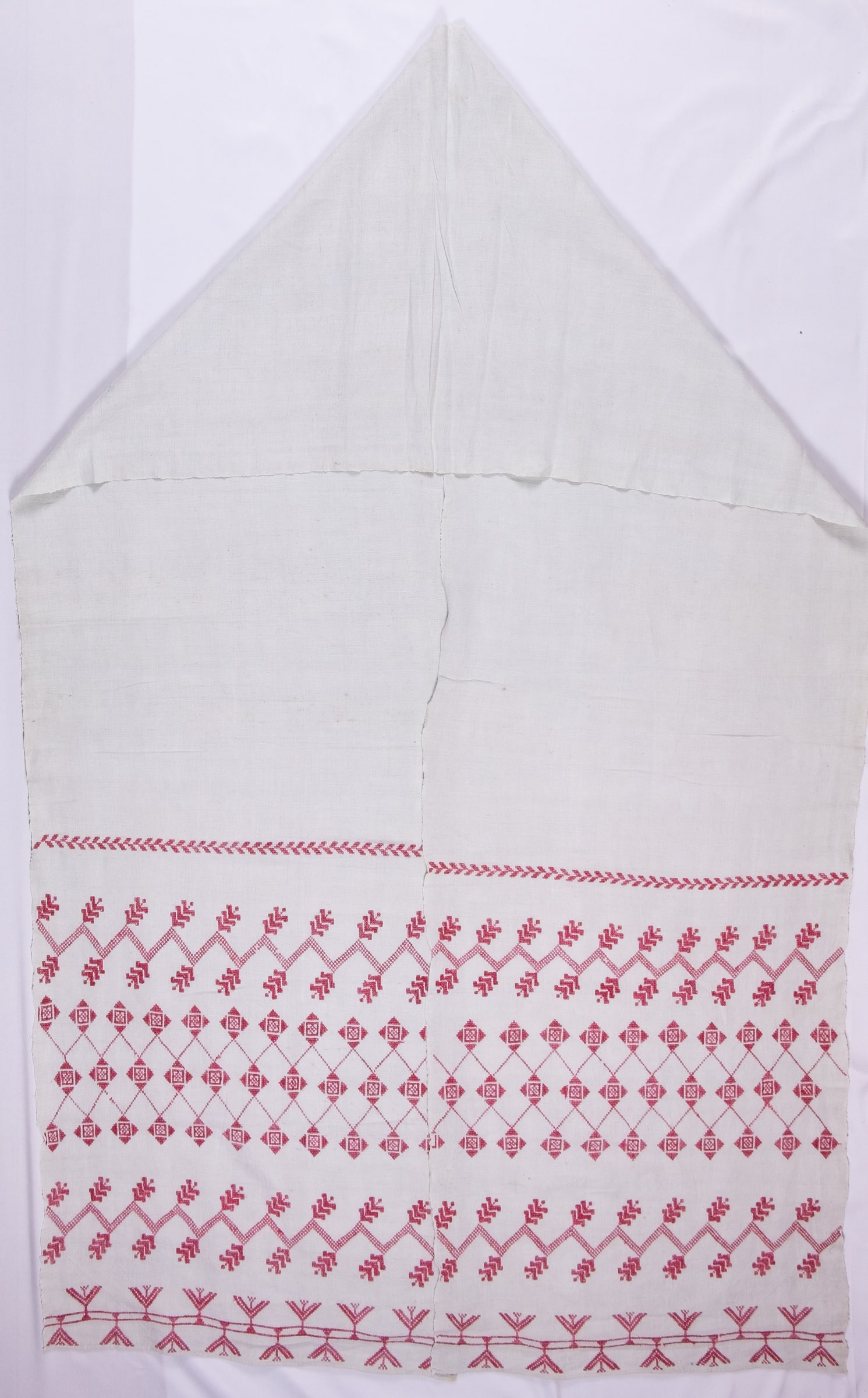 rushnyk ukrainien — 310 — Point de croix — Polésie — collection Zablotska-Koval