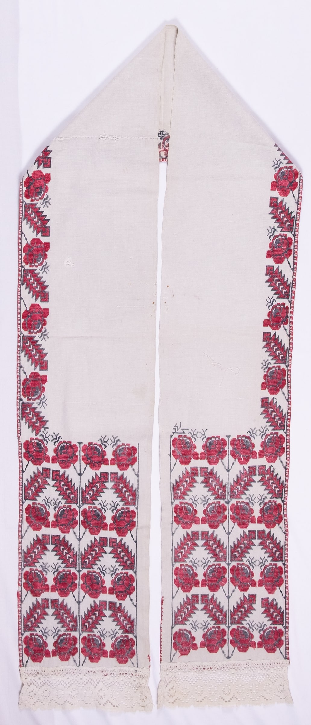 Ukrainian rushnyk — 329 — Cross-stitch — Polesia — Zablotska-Koval collection