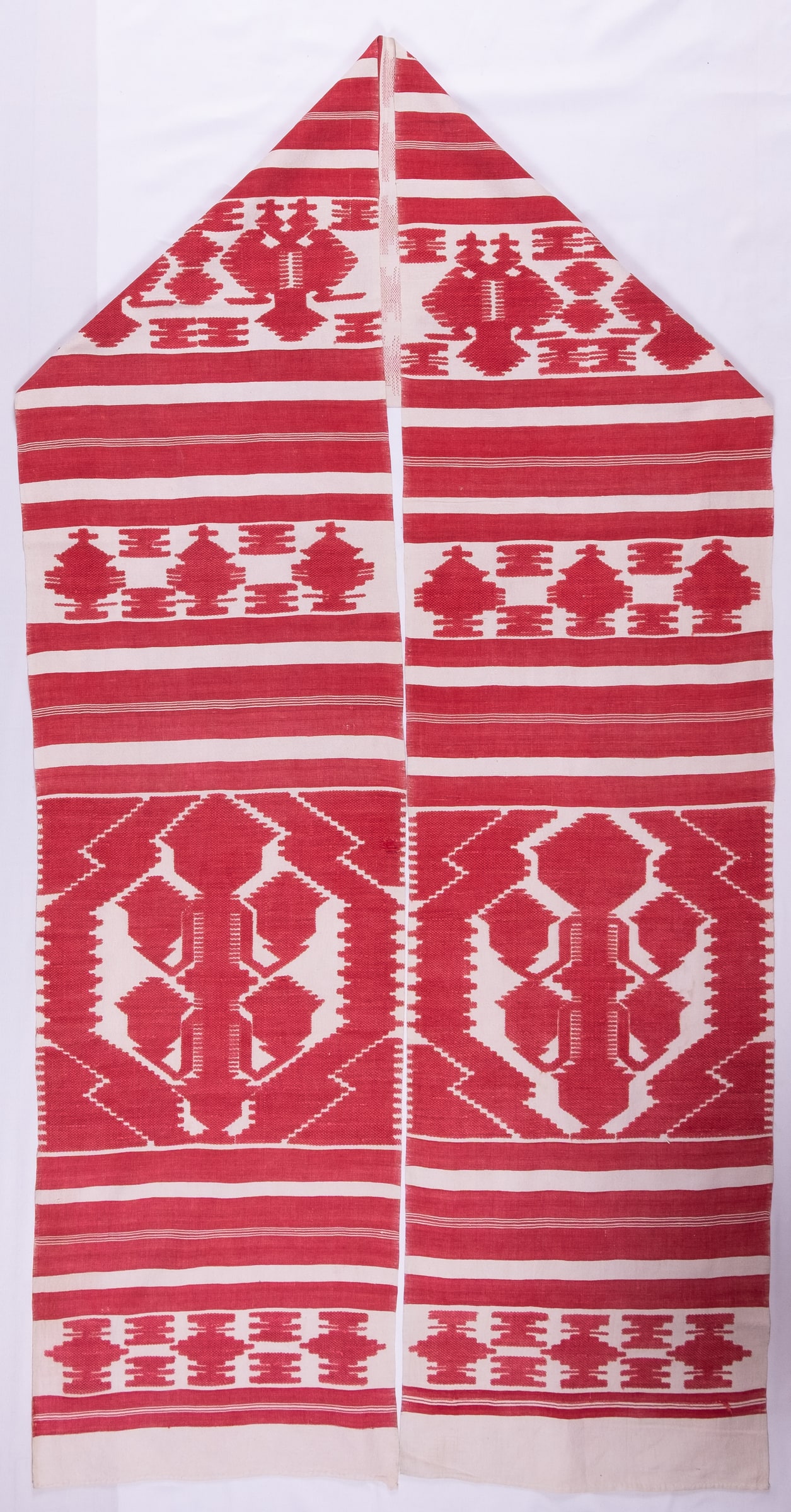 Ukrainian rushnyk — 343 — Weaving, Krolevets — Polesia — Zablotska-Koval collection