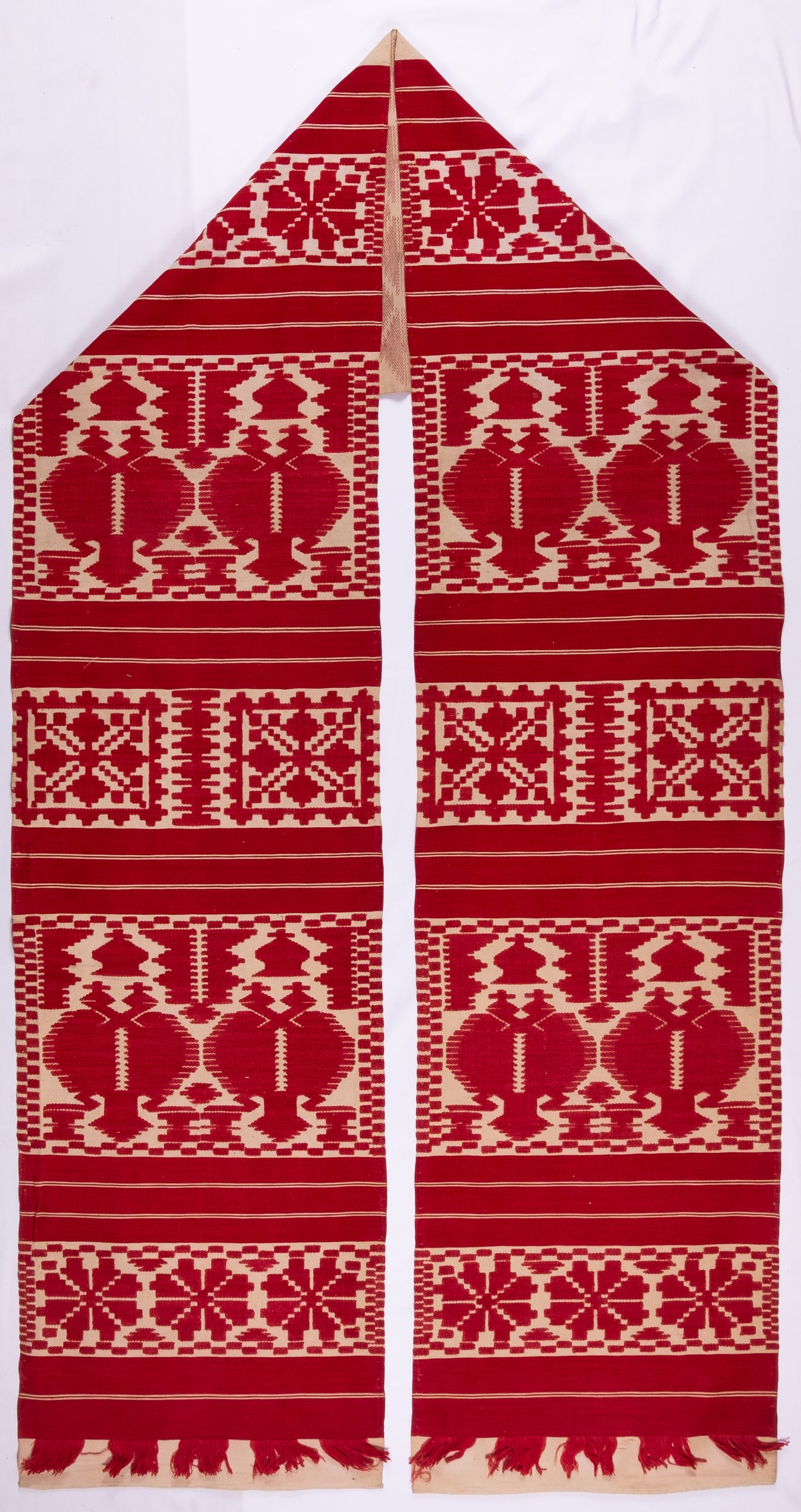 rushnyk ukrainien — 350 — Tissage — Polésie — collection Zablotska-Koval