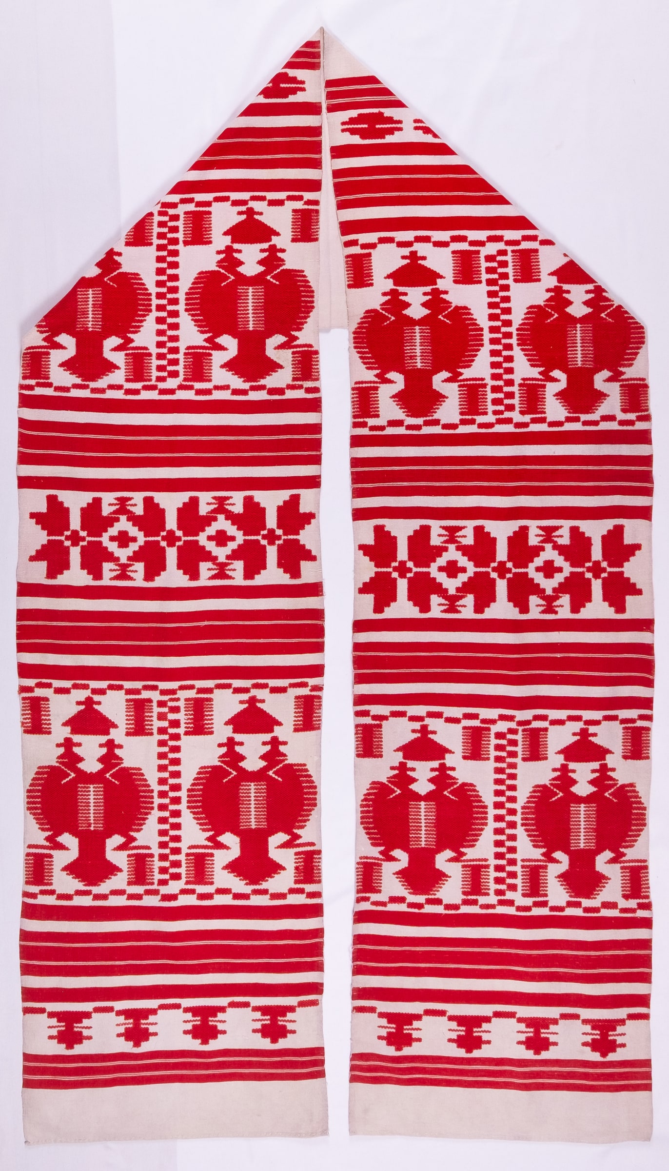 Ukrainian rushnyk — 356 — Weaving — Polesia — Zablotska-Koval collection