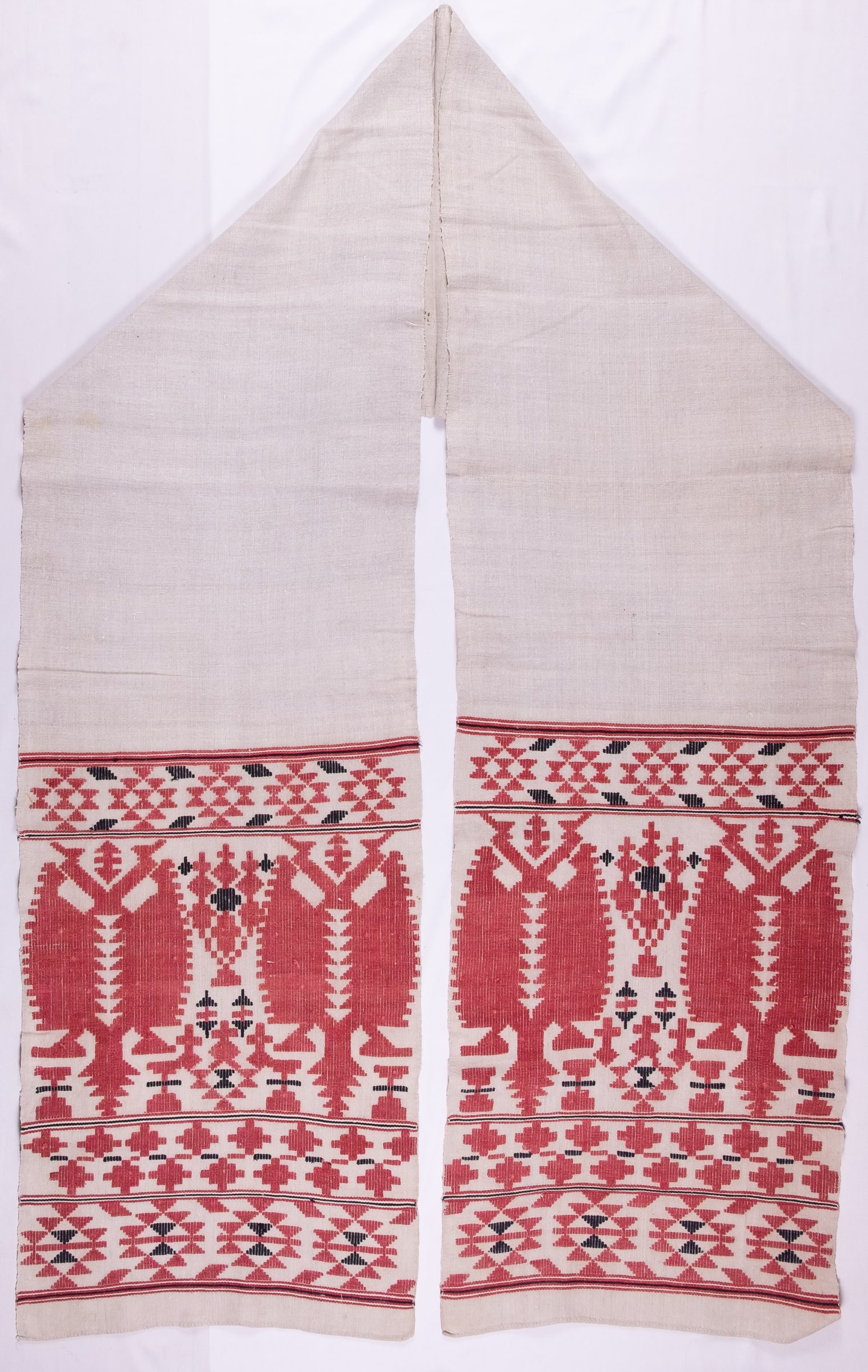 Ukrainian rushnyk — 357 — Weaving — Polesia — Zablotska-Koval collection