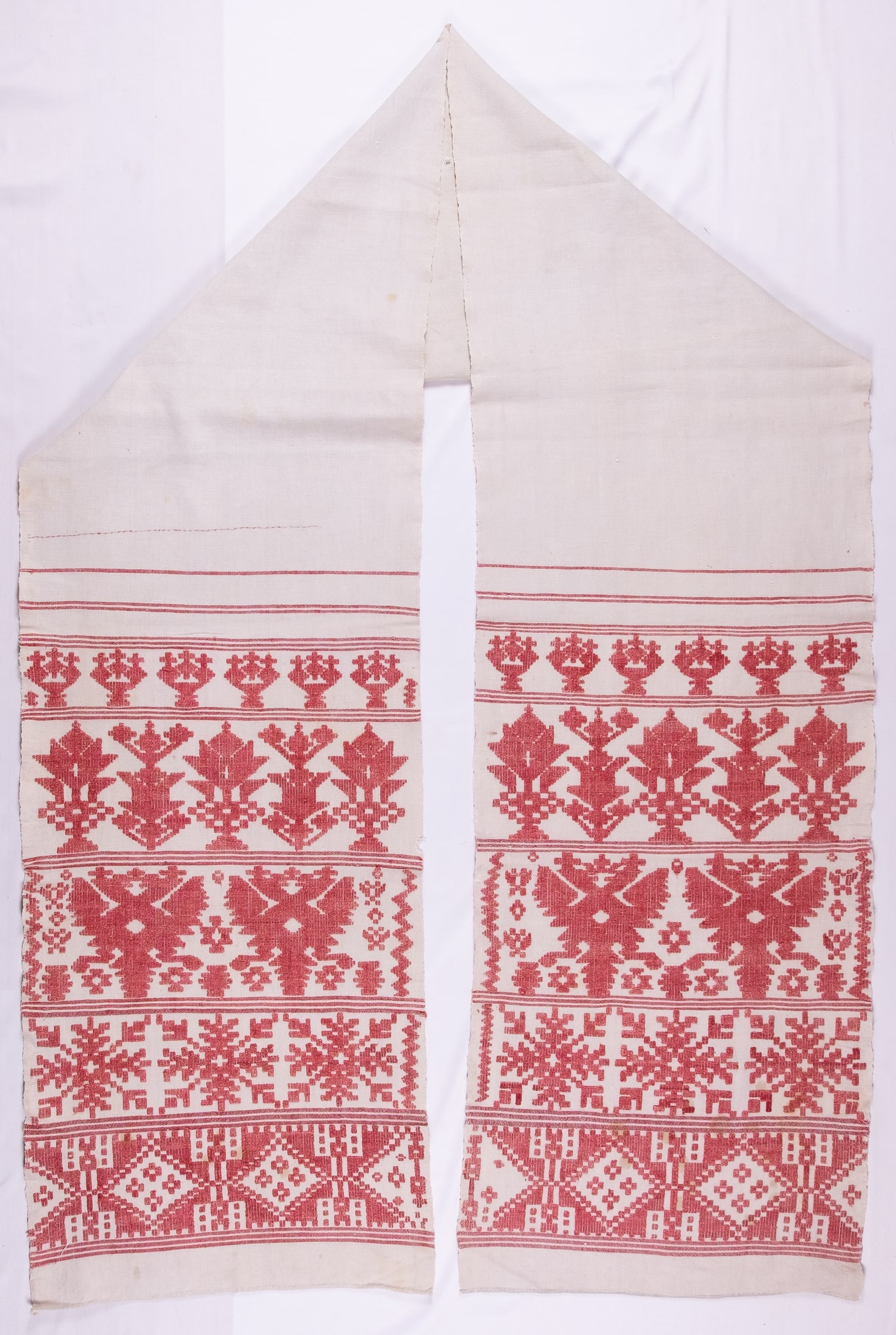 rushnyk ukrainien — 358 — Tissage — Polésie — collection Zablotska-Koval