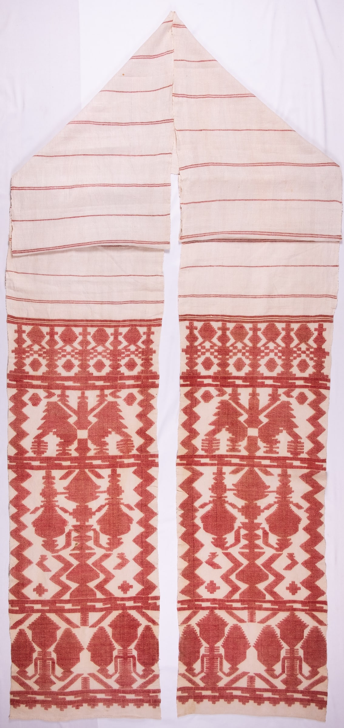 Ukrainian rushnyk — 360 — Weaving — Polesia — Zablotska-Koval collection