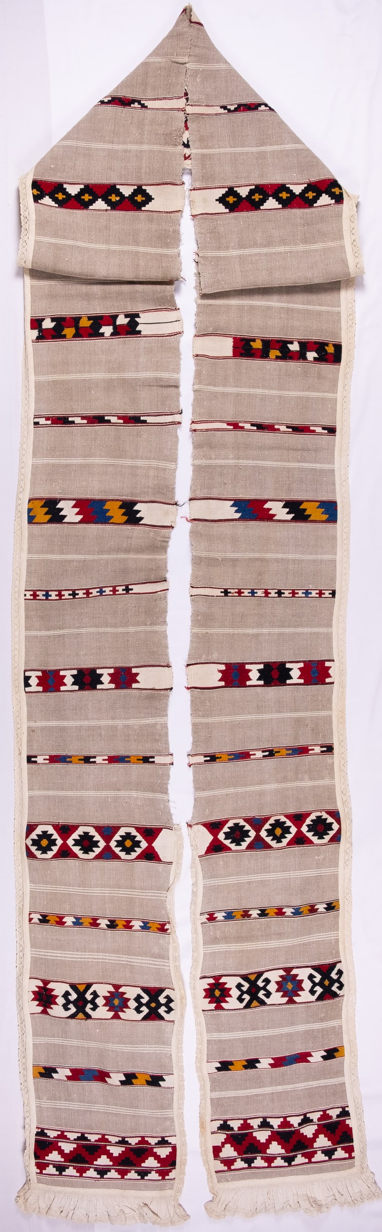 Ukrainian rushnyk — 370 — Weaving — Zablotska-Koval collection
