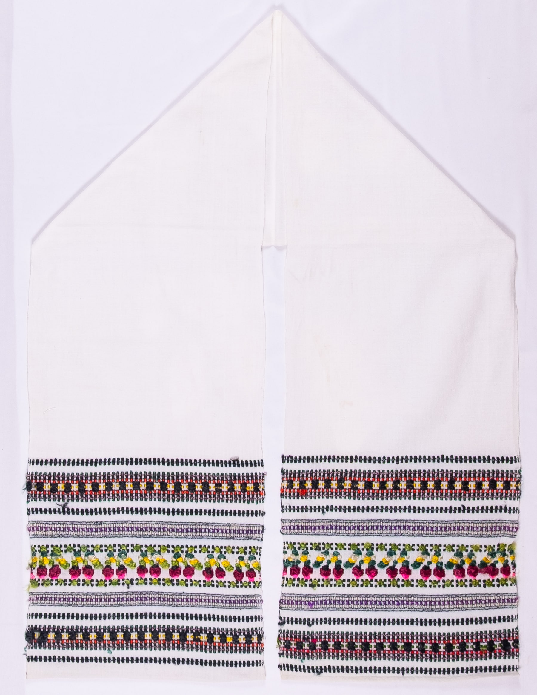 Ukrainian rushnyk — 375 — Weaving — Zablotska-Koval collection