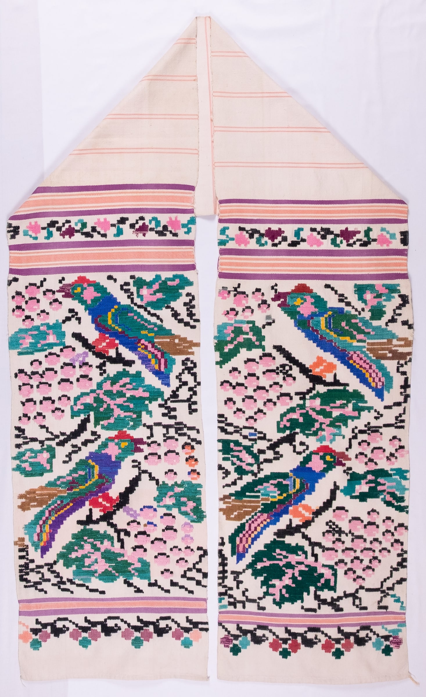 rushnyk ukrainien — 376 — Tissage — collection Zablotska-Koval