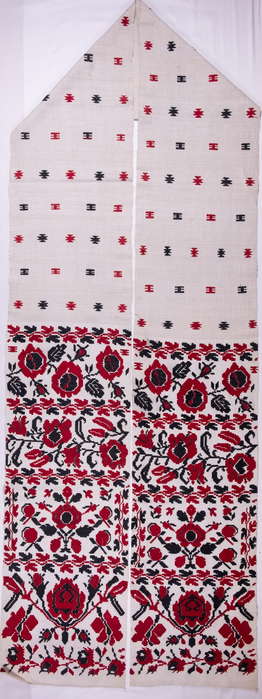 rushnyk ukrainien — 377 — Tissage — collection Zablotska-Koval