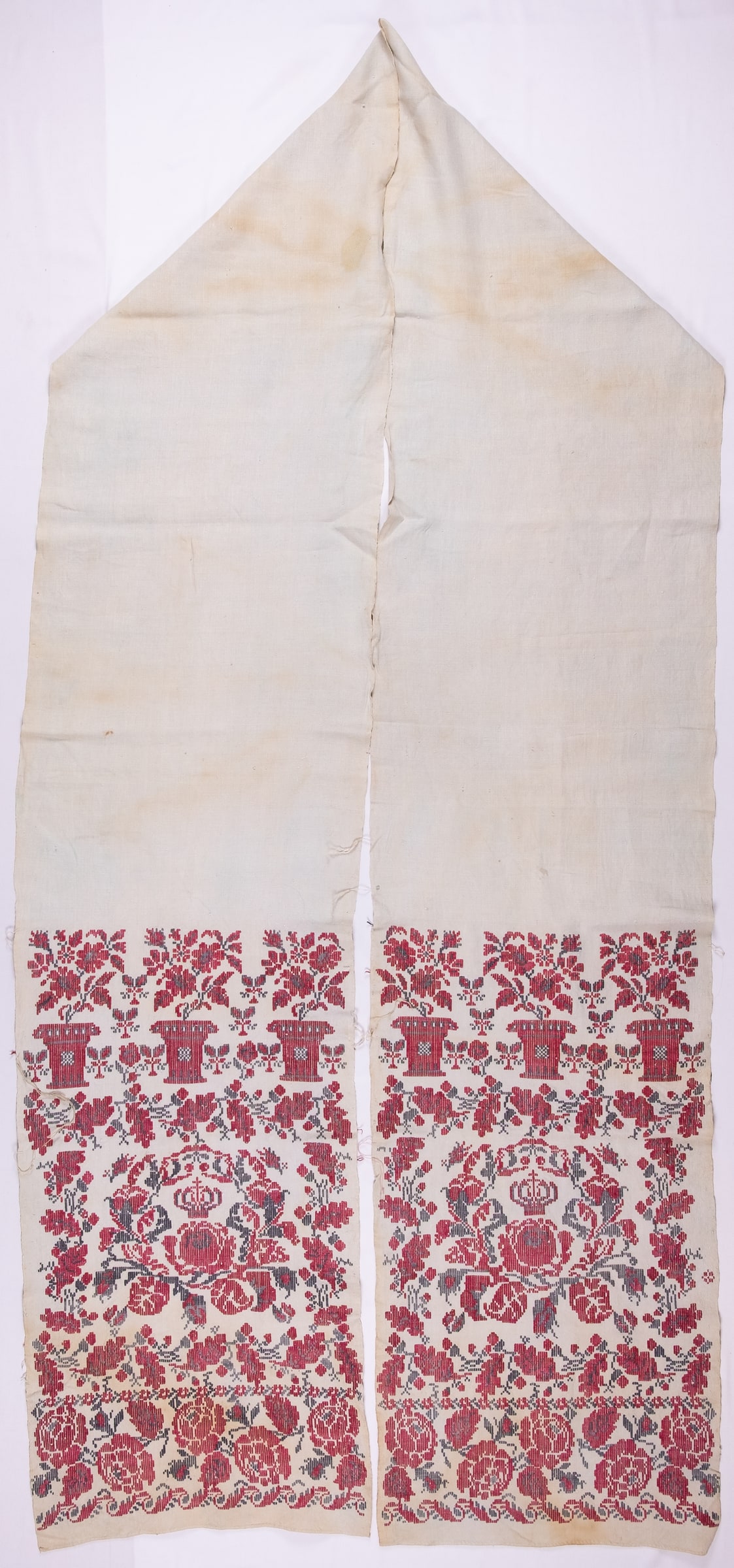 rushnyk ukrainien — 378 — Tissage — collection Zablotska-Koval