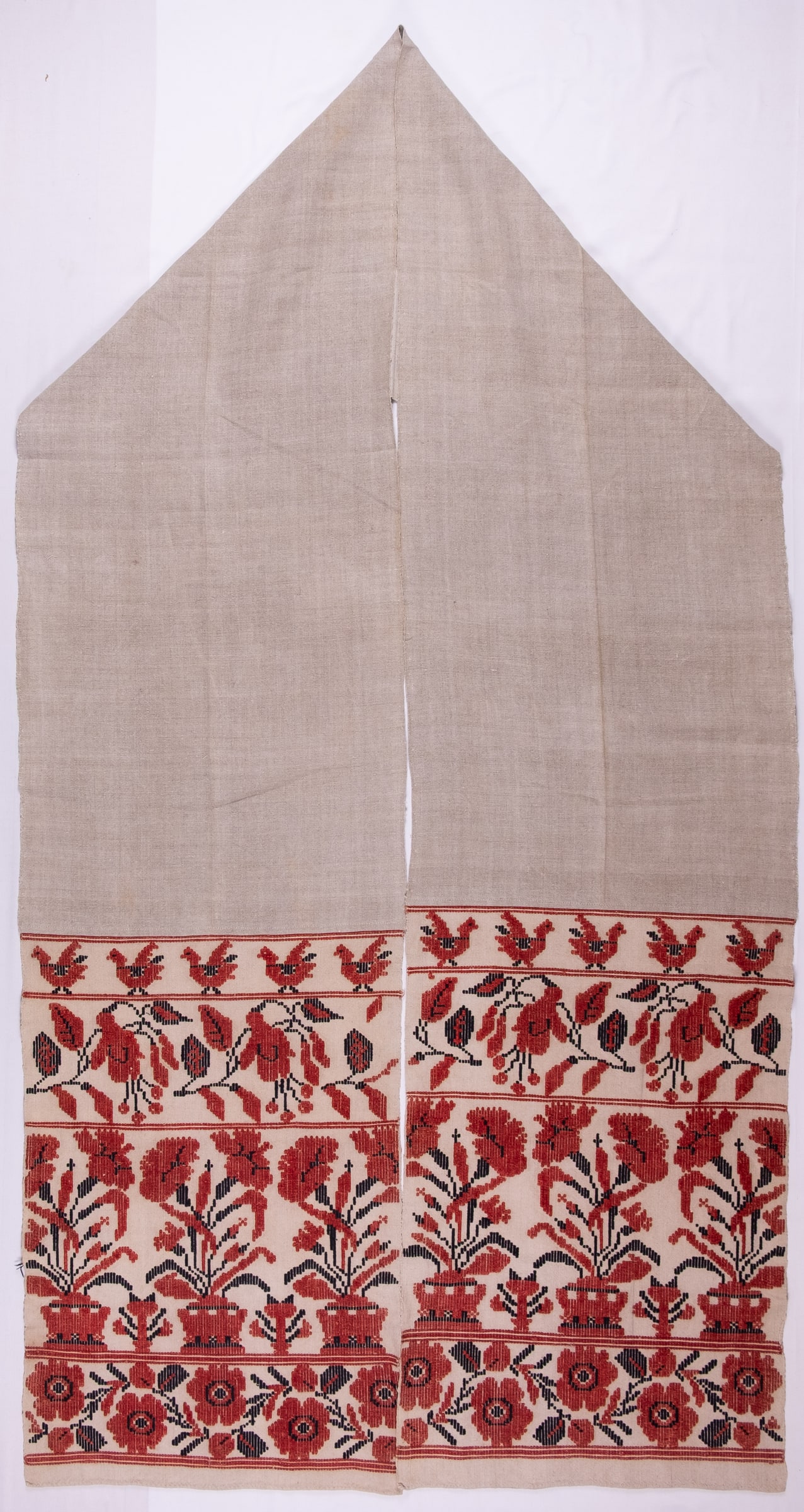 rushnyk ukrainien — 380 — Tissage — collection Zablotska-Koval
