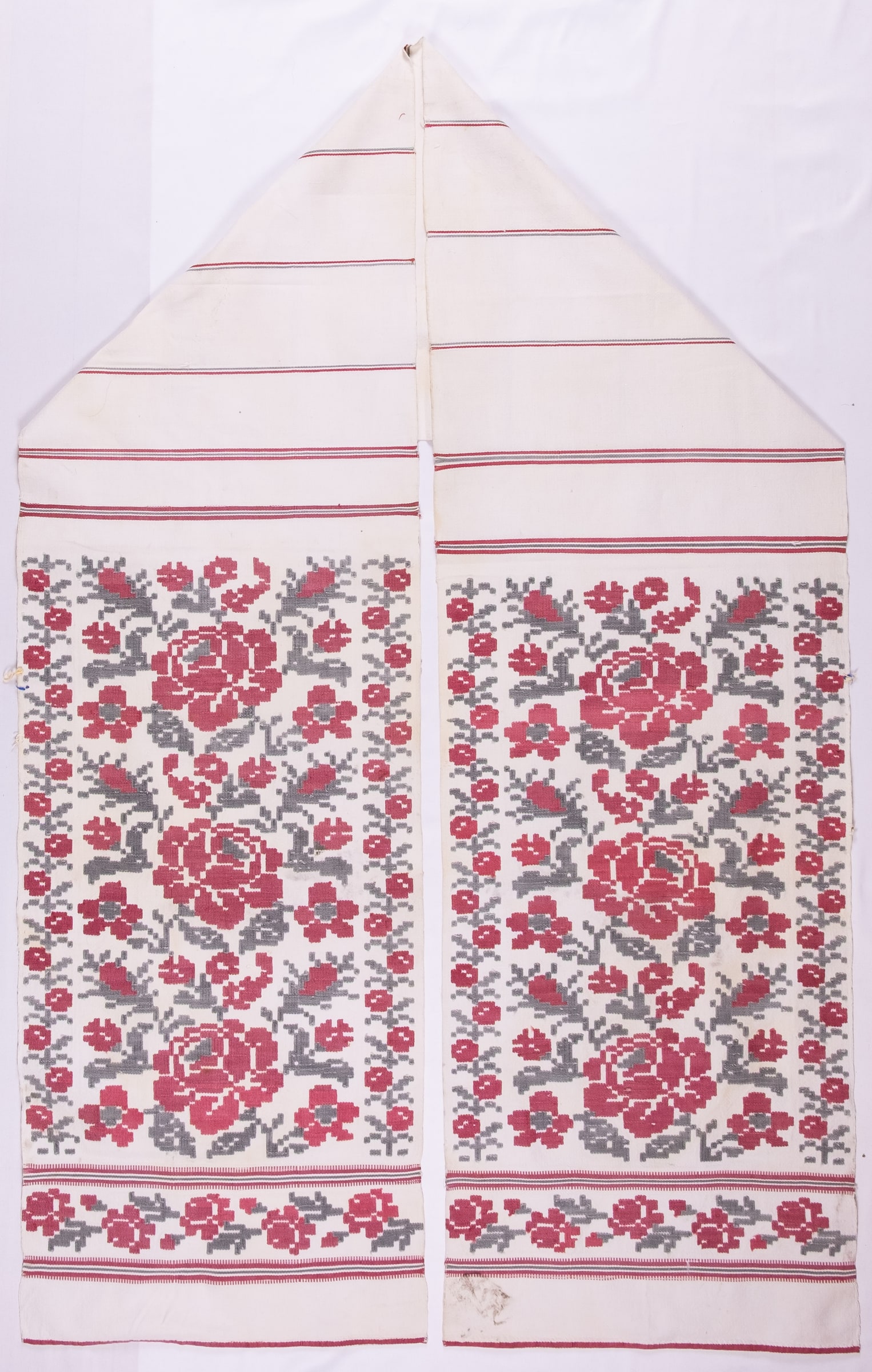 rushnyk ukrainien — 383 — Tissage — collection Zablotska-Koval