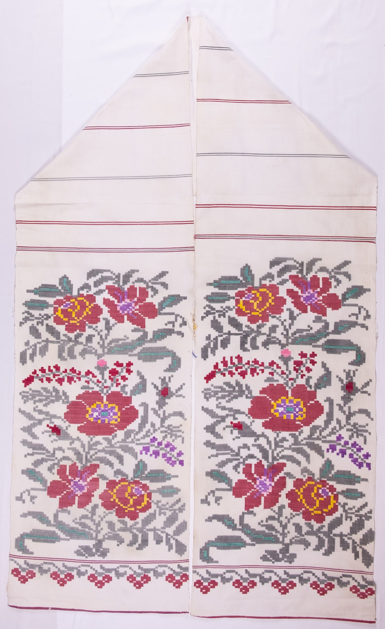 Ukrainian rushnyk — 384 — Weaving — Zablotska-Koval collection