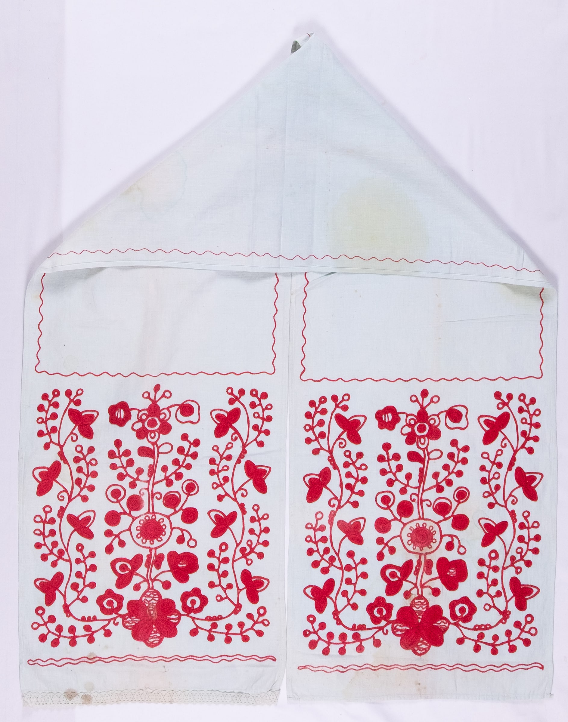 Ukrainian rushnyk — 391 — traditional Ukrainian embroidery — Zablotska-Koval collection
