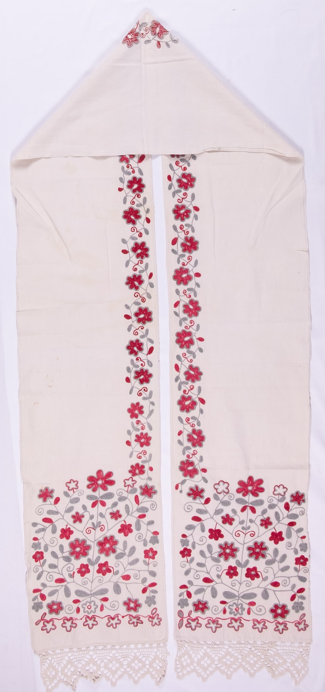 Ukrainian rushnyk — 397 — traditional Ukrainian embroidery — Zablotska-Koval collection