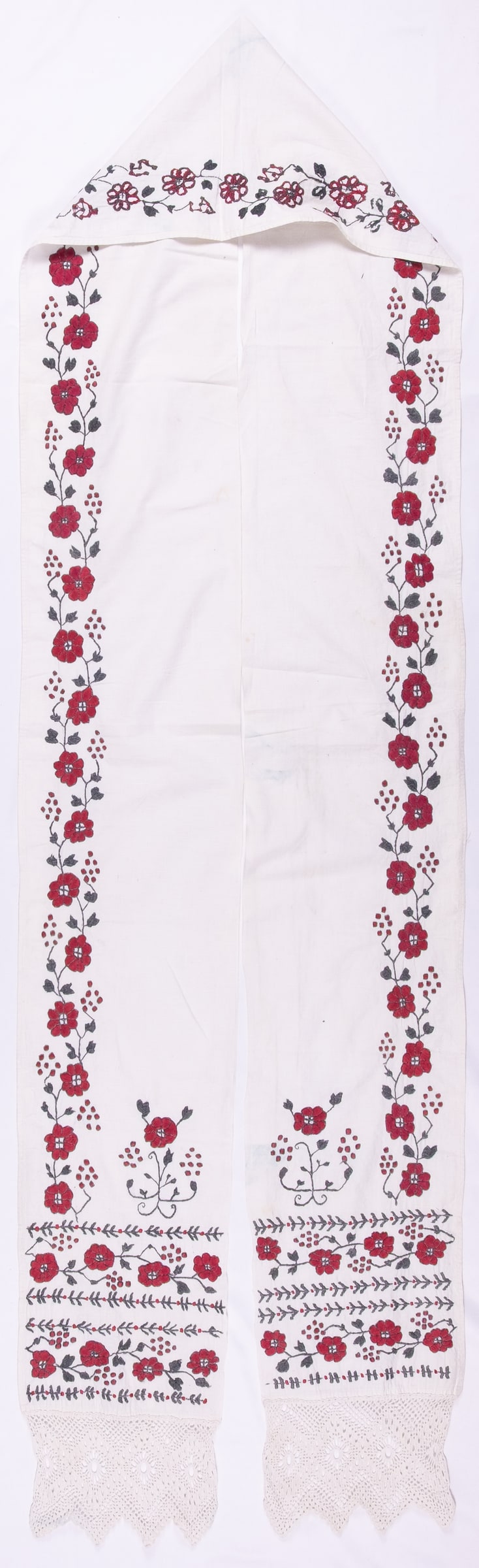 Ukrainian rushnyk — 398 — traditional Ukrainian embroidery — Zablotska-Koval collection